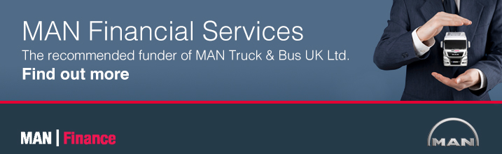 MAN Financial Services. The recommended funder of MAN Truck & Bus UK Ltd.