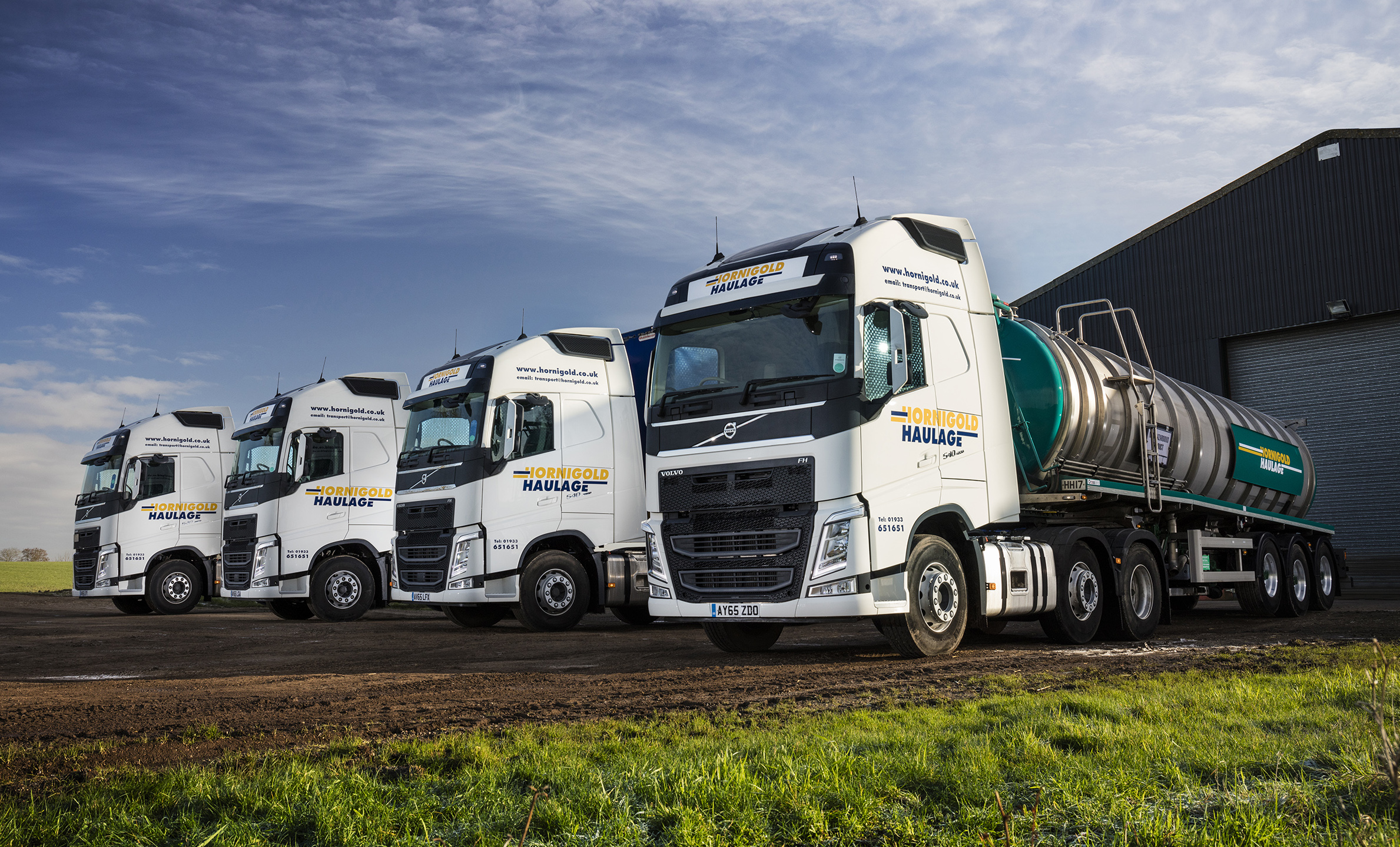 Fuel efficient Volvos help Hornigold Haulage hit the ‘Sweet Spot