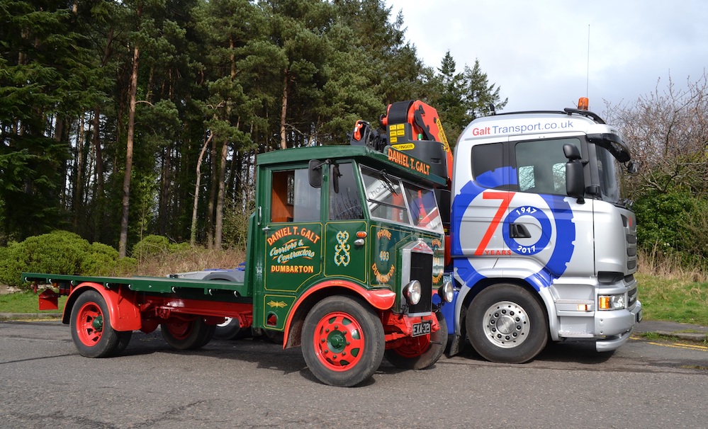 Galt celebrate 70 years with anniversary truck Fleet UK Haulier