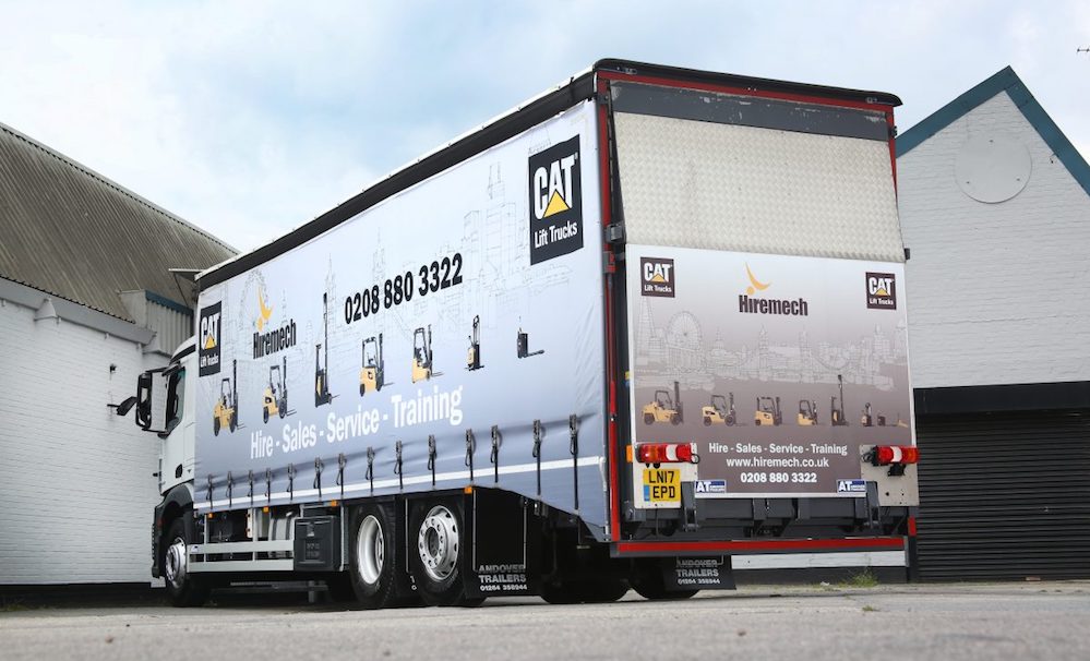 Andover Trailers delivers two specialist forklift plant bodies to