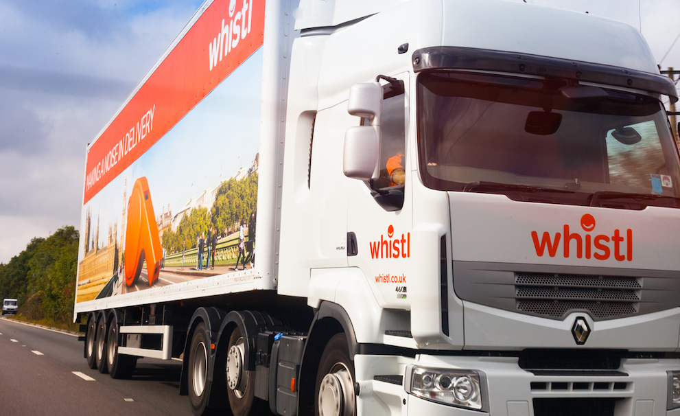Whistl invests in efulfilment Technology UK Haulier