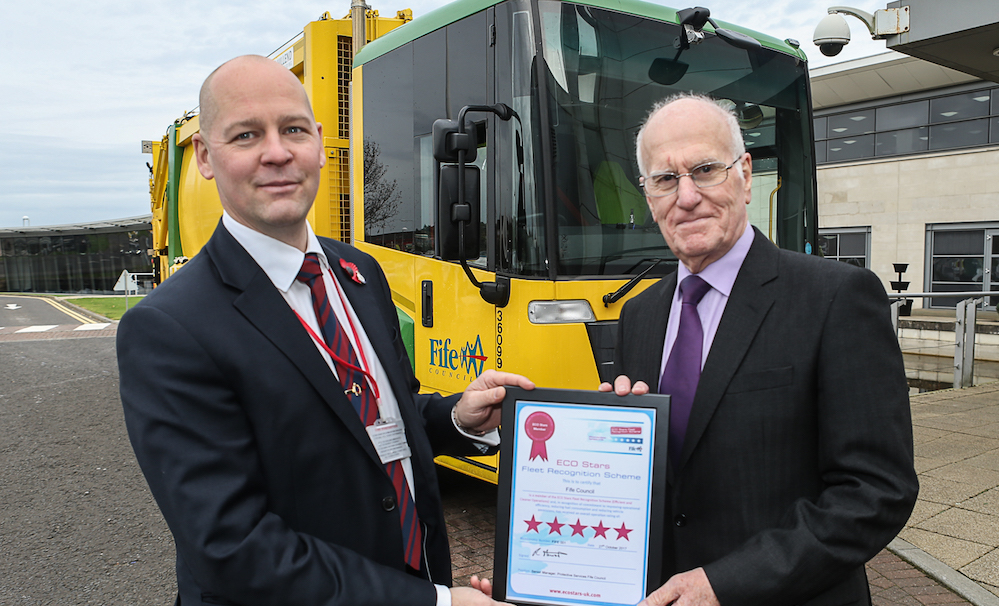 Fife Council the first council in Scotland to be awarded 5 ECO