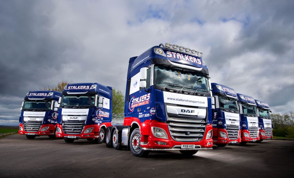 DAF New XF delivers fuel economy boost for Stalkers Fleet UK Haulier