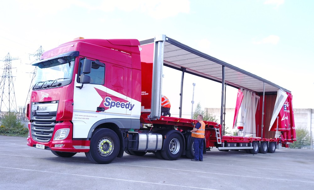 Speedy Hire orders four curtainsiders from Cartwright to create a multi purpose delivery ...
