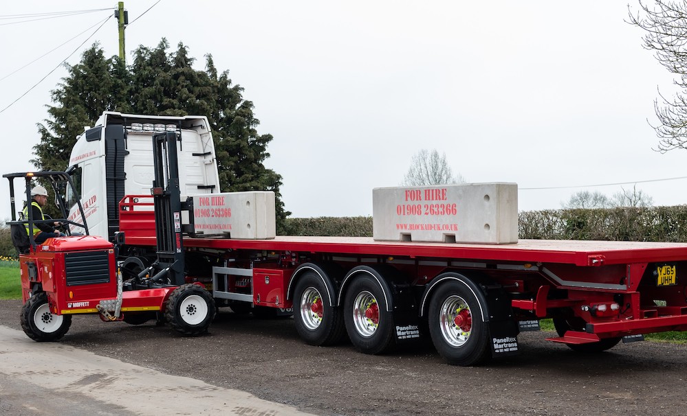 Block Aid takes delivery of another specialist block trailer from