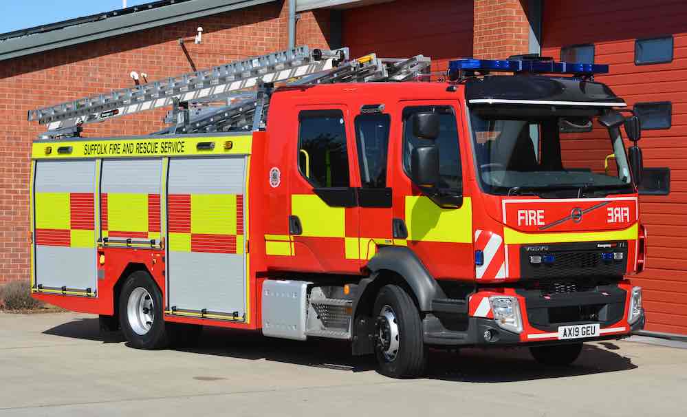Fire Service returns to Michelin | Tyres UK Haulier