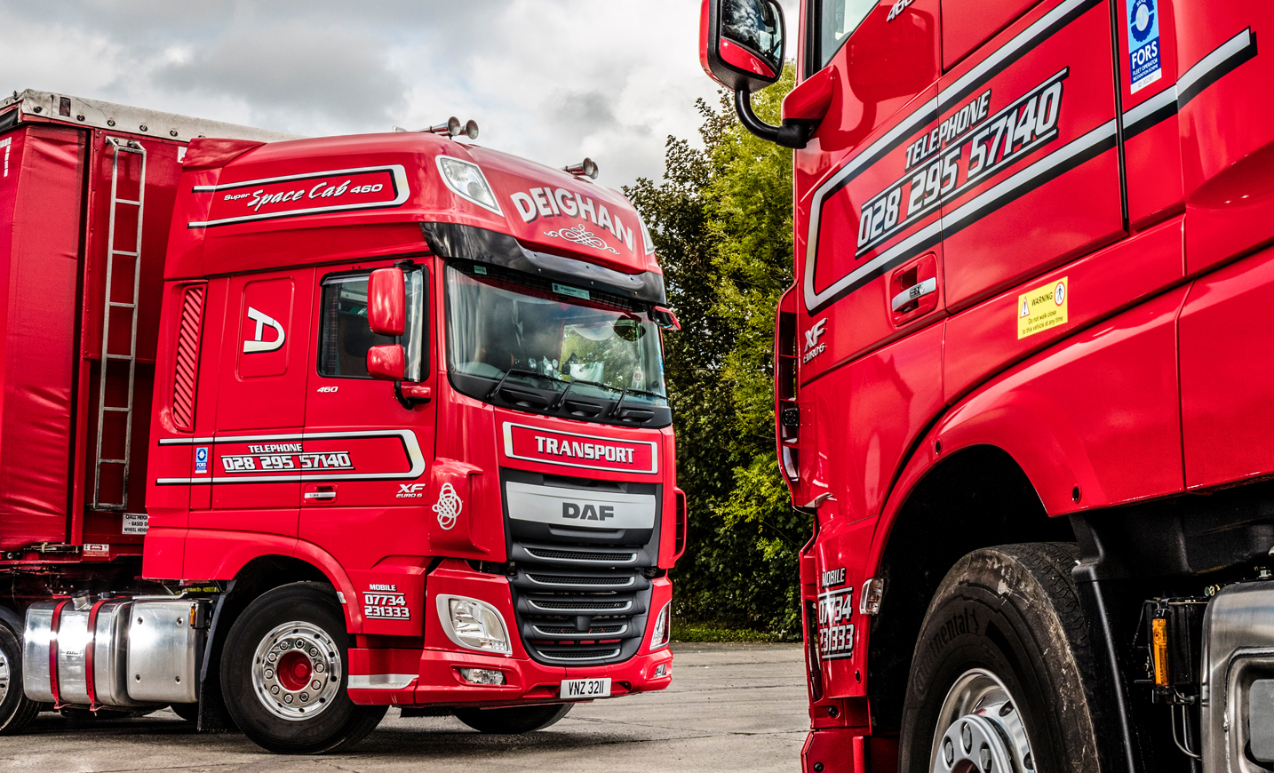 Deighan Transport announced as first FORS Gold operator in Northern