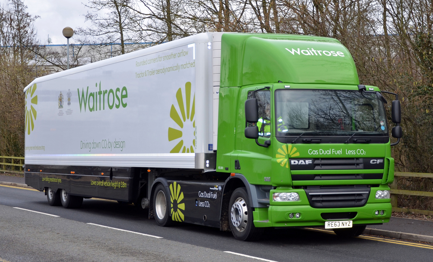Gray and Adams Waitrose trailer