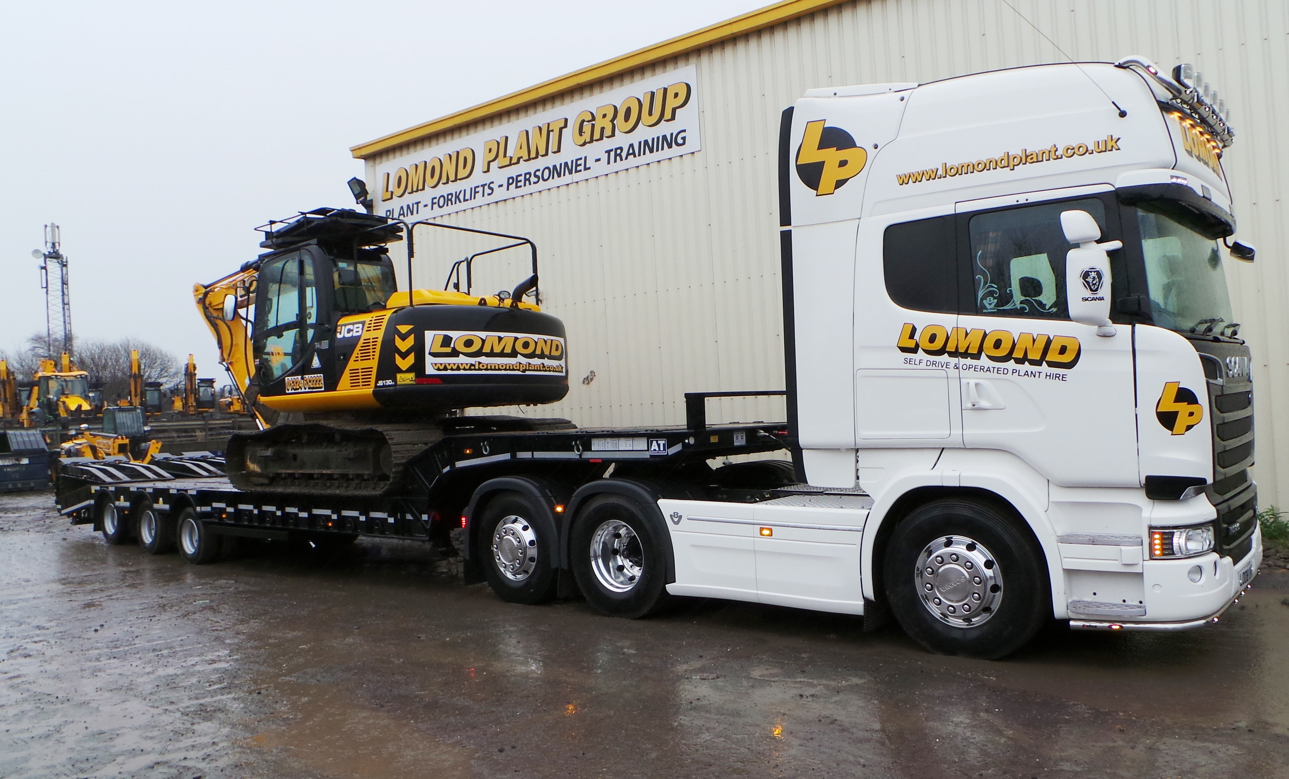 Lomond Plant benefits from fuelsaving trailer design Trailers UK Haulier