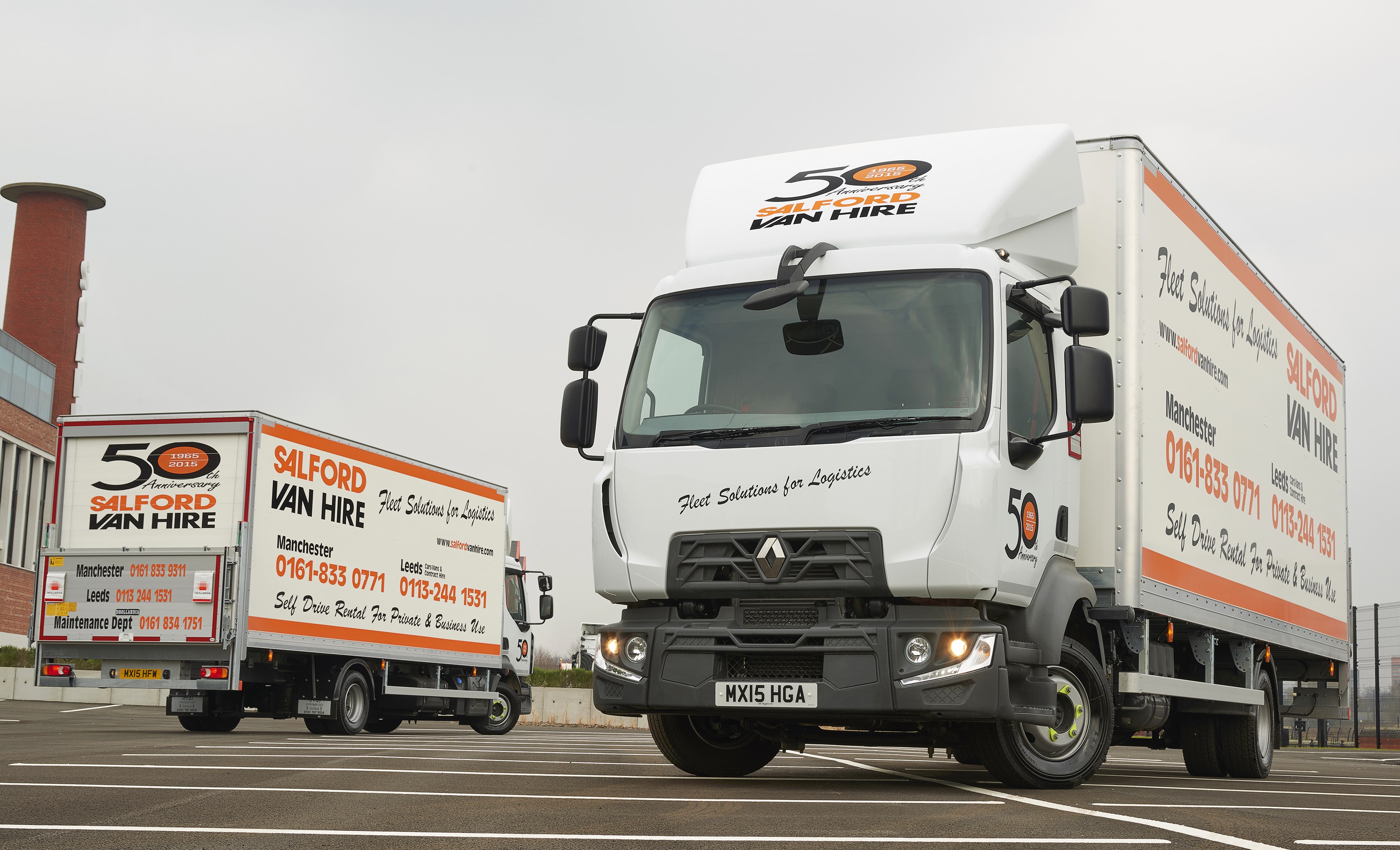 Salford Van Hire chooses Renault Trucks for company’s 50th anniversary Trucks UK Haulier